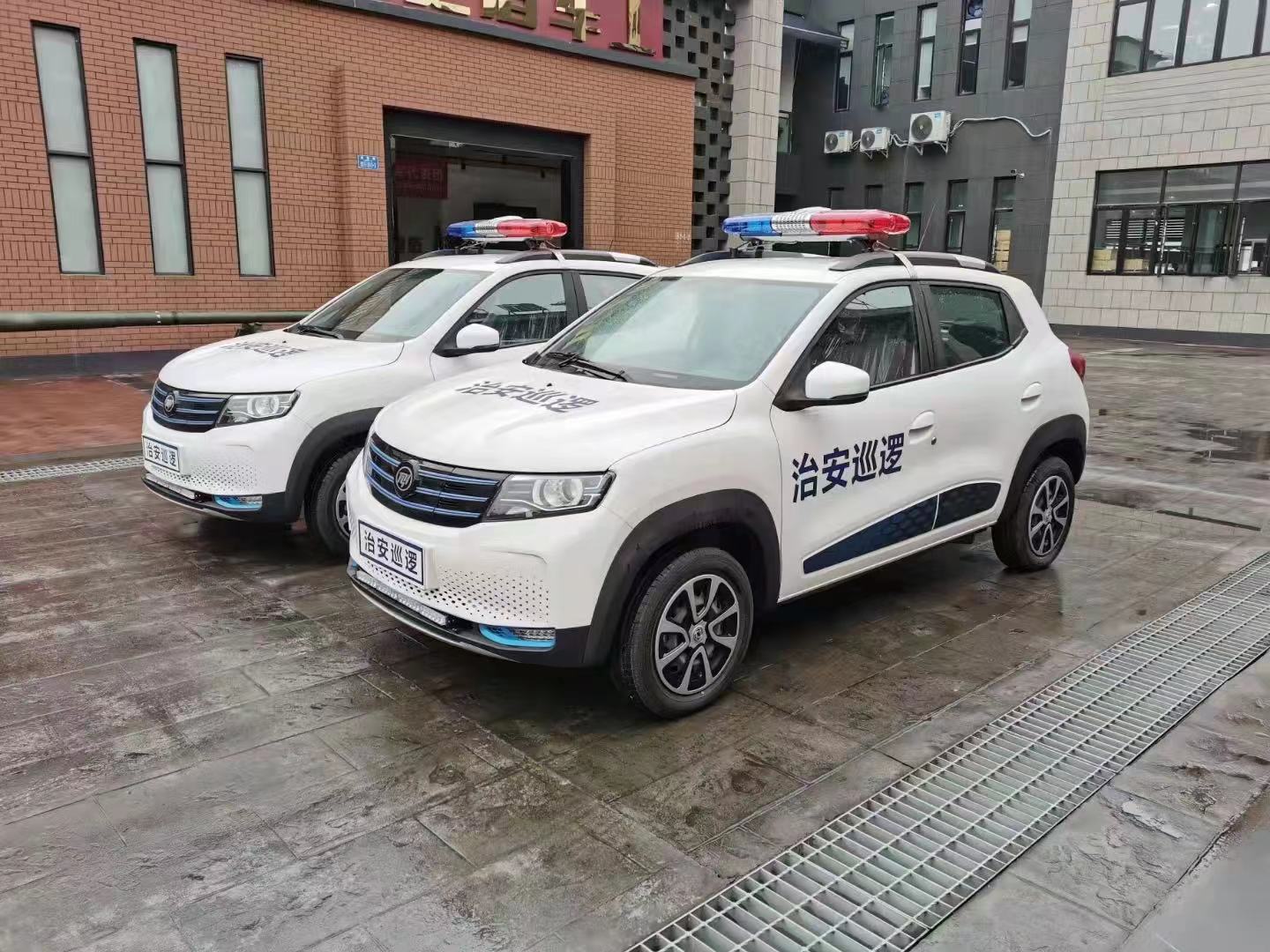 东风5座封闭黄色黄瓜视频黄色巡逻车（质保叁年）